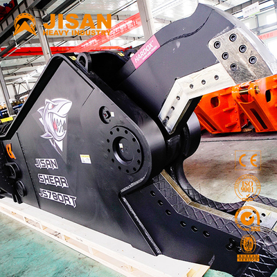 70ton Bagger Scrap Cutting Hydraulic schier für die einzylindrige Stahlkonstruktions-Demolierung