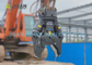 Demolierungs-hydraulisches Schrott-Scherstahlmetallschneider für kleinen Hitachi-Bagger