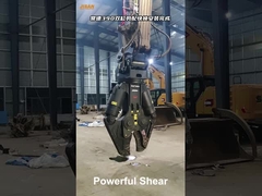 Hydraulische Bagger Metall Eisen-Schrott Schere Schneidmaschine Edelstahl Bar Schere