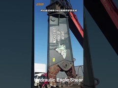 20Mpa Druckbagger Stahlschneider 800mm Länge für Schwerlast