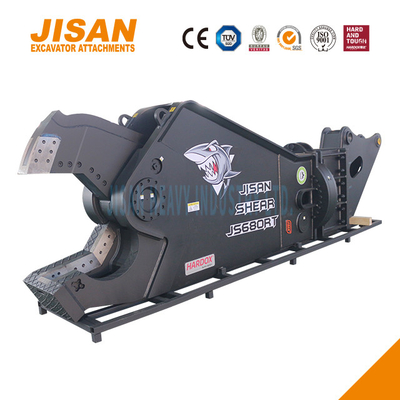 Schnelle Blade Ersatz Schrott Material Schneiden und Wiederherstellen mit Teyun Tycs450rt Bagger Metall Scheren