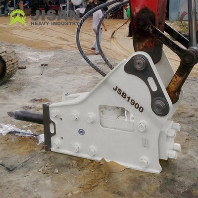 Hydraulischer Felsbrecher mit Betriebsdruck von 160-180 kg/cm2 150-190 l/min Ölfluss und Aufprallgeschwindigkeit von 350-500 bpm für Bagger