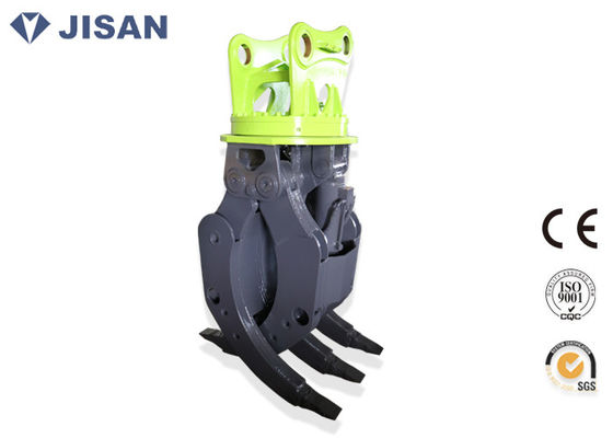 Bauholz-Zupacken-hydraulischer Klotz halten breite Öffnungs-Kiefer für 20 Bagger Tonnen- PC200 fest