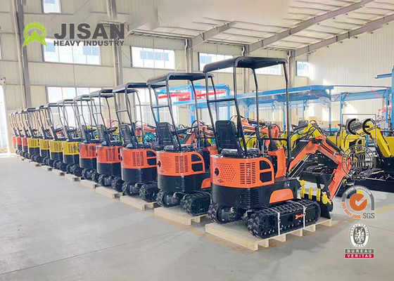 Micro Digger Mini-Raupenbagger, 1 Tonnen-kleine Bagger-Grabenbagger-Maschine