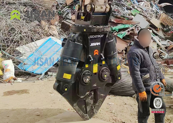 200mm Blatt-Höhen-Stahlscheren für Zylinderbohrung der Bagger-100mm