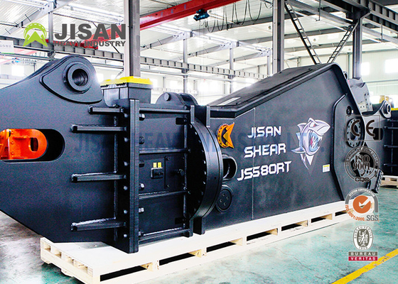 JS580RT-Kohlenstoffstahl-Bagger Power Metal Shears 20Mpa 450mm