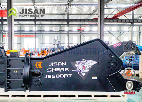 JS580RT-Kohlenstoffstahl-Bagger Power Metal Shears 20Mpa 450mm