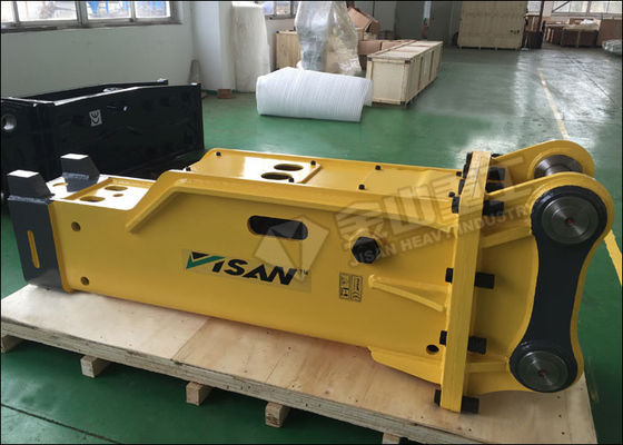 140mm Meißel-hydraulische Felsen-Unterbrecher-Ruhe-Art für Bagger  PC220