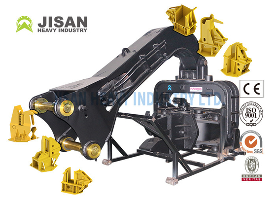 30 Tonnen 40 Tonnen Bagger montiert Hydraulische Vibro Stahlblech oder Photovoltaik Zement Pile Treiber Hammer für 320C Bagger