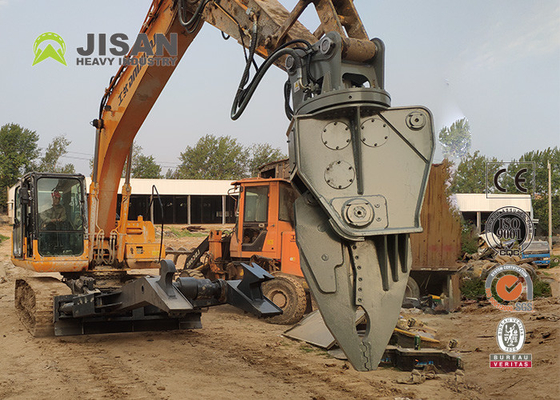 Jisan Bagger Demolition Hardox Stahl Scheren Festung Schrott Scheren zum Verkauf Autos Demontage Maschine