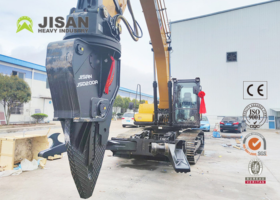 Jisan Bagger Demolition Hardox Stahl Scheren Festung Schrott Scheren zum Verkauf Autos Demontage Maschine