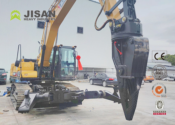 Jisan Bagger Demolition Hardox Stahl Scheren Festung Schrott Scheren zum Verkauf Autos Demontage Maschine
