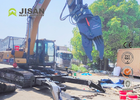 Jisan Bagger Demolition Hardox Stahl Scheren Festung Schrott Scheren zum Verkauf Autos Demontage Maschine