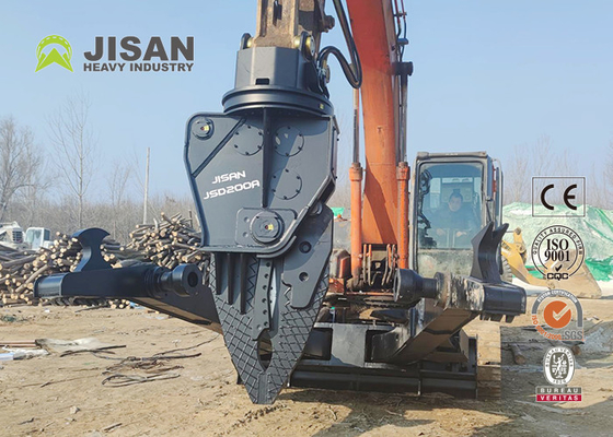 Jisan Hardox Hydraulische Zerstörungsschere für Metallbagger Hydraulische Schrottsschere Autos Demontage Maschine Top-Verkauf