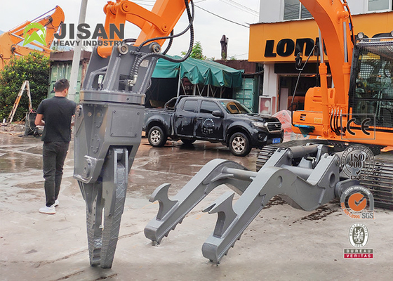 Jisan Hardox Hydraulische Zerstörungsschere für Metallbagger Hydraulische Schrottsschere Autos Demontage Maschine Top-Verkauf