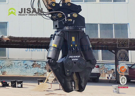 JSD280F Baggermetallschere Einfache Kopfregelung für maximale Effizienz beim Recycling von Betonmaterial