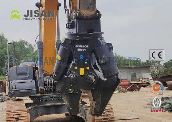 JSD280F Baggermetallschere Einfache Kopfregelung für maximale Effizienz beim Recycling von Betonmaterial