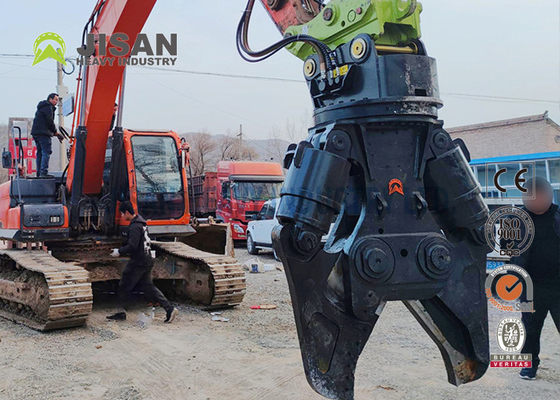 JSD280F Baggermetallschere Einfache Kopfregelung für maximale Effizienz beim Recycling von Betonmaterial