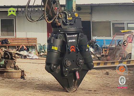 JSD280F Baggermetallschere Einfache Kopfregelung für maximale Effizienz beim Recycling von Betonmaterial