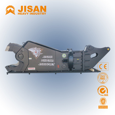 Schnelle und einfache Blade-Austausch Schrott Material Schneiden und Wiederherstellen mit Teyun Tycs450rt Hydraulische Schere für Bagger