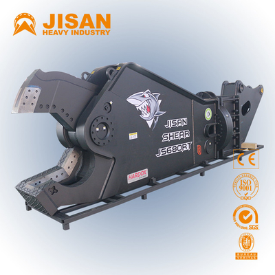 Schnelle und einfache Blade-Austausch Schrott Material Schneiden und Wiederherstellen mit Teyun Tycs450rt Hydraulische Schere für Bagger