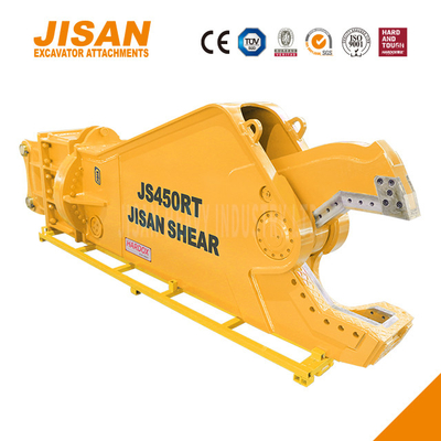 Schnelle Blade Ersatz Schrott Material Schneiden und Wiederherstellen mit Teyun Tycs450rt Bagger Metall Scheren