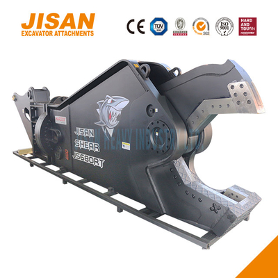 JS800RT Baggermetallschere ideal für das Schwerlaststahlschneiden mit 80-110 Tonnen Arminstallation