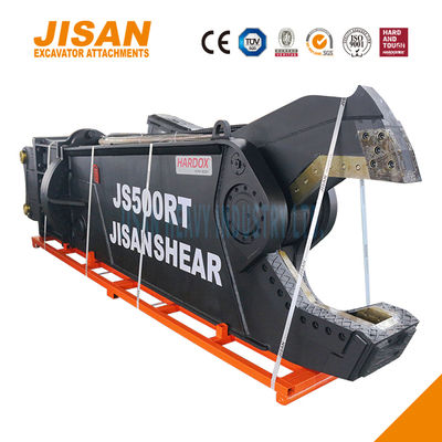 JS800RT Baggermetallschere mit 360-Grad-Rotation und hochfester Messerhalter für Industrieabrisse