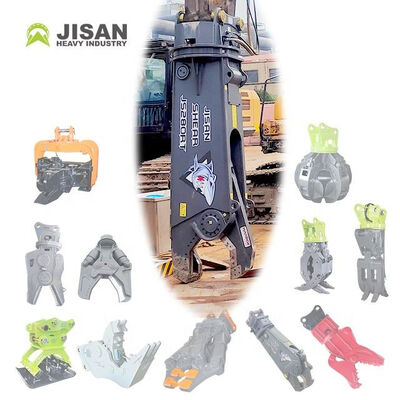 Schlauchlänge 2-3 m Hammer-Gesteinsbrecher, der eine Schlagfrequenz von 900 Schlägen pro Minute und einen Druck von 90 PSI für die Materialaufbereitung bietet