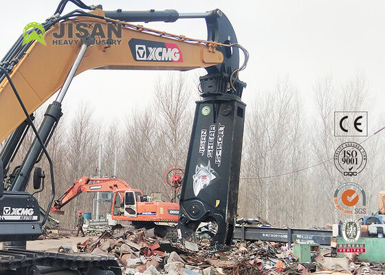 Hydraulische Scherenanlage für Bagger Neuer Zustand Metallschrott Abbau Scherenmotor CE-zertifiziert für 40 Tonnen Bagger