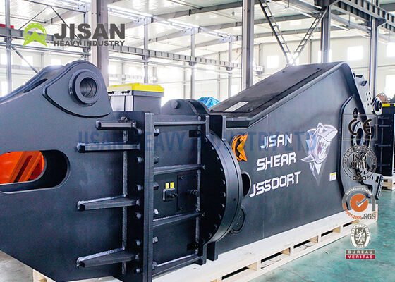 Hochleistungs-Bagger-Metallscheren zum Schneiden von Eisenmetallen, Aluminiumschrott und zur Verarbeitung von Industriematerialien für den Abriss