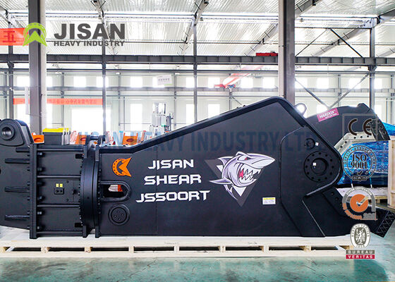 Hydraulische Schere für Bagger mit 360-Grad-Hydraulischer Drehung 1500T Schneidkraft und verschleißfestem Stahl