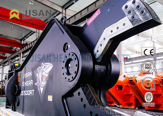 Hydraulische Schere für Bagger mit 360-Grad-Hydraulischer Drehung 1500T Schneidkraft und verschleißfestem Stahl