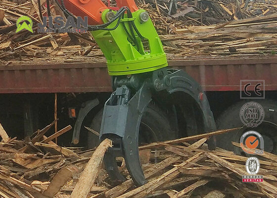 Doppelgelenk-Hydraulikholzgreifer mit 1500 mm Backenöffnung für 20-Tonnen-320-Bagger