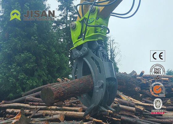 Doppelgelenk-Hydraulikholzgreifer mit 1500 mm Backenöffnung für 20-Tonnen-320-Bagger