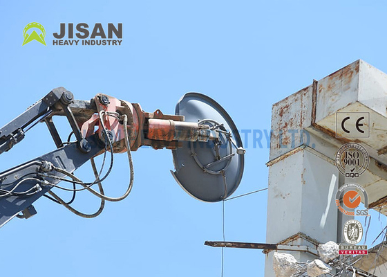 Bagger Rotary Scrap Metal, das Scherhydraulische Schermaschine schneidet