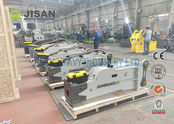 Kasten-Spitzenruhe-Art hydraulischer konkreter Unterbrecher für  Mini Excavator Jackhammer PC120 PC150