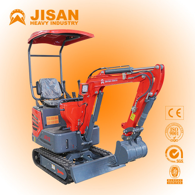 Zylinder-Energie-Gebäude-Maschine 940Kg Max Home Use Mini Excavator Bewegungskühler Bagger