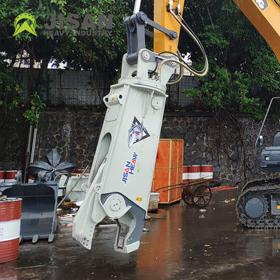 Einzylindrige hydraulische drehende konkrete Schrott-Schere für Bagger